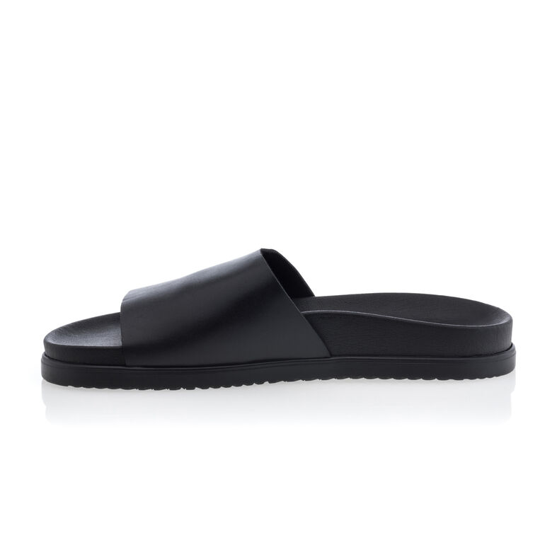  Svarta sandaler / skor med öppen tå för män