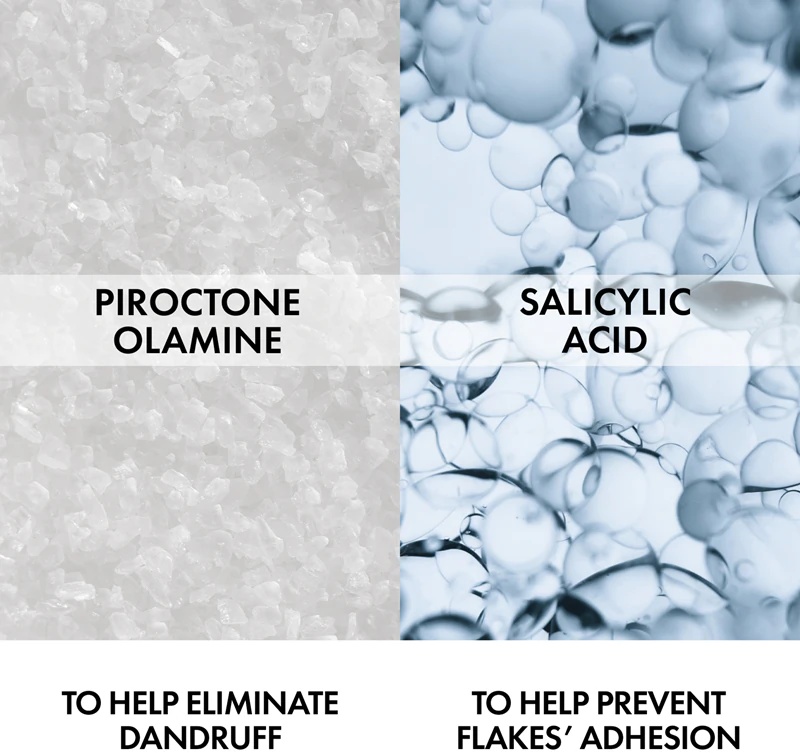 Vichy Dercos Water to Foam Shampoo šampon proti prhljaju za kodraste in valovite lase