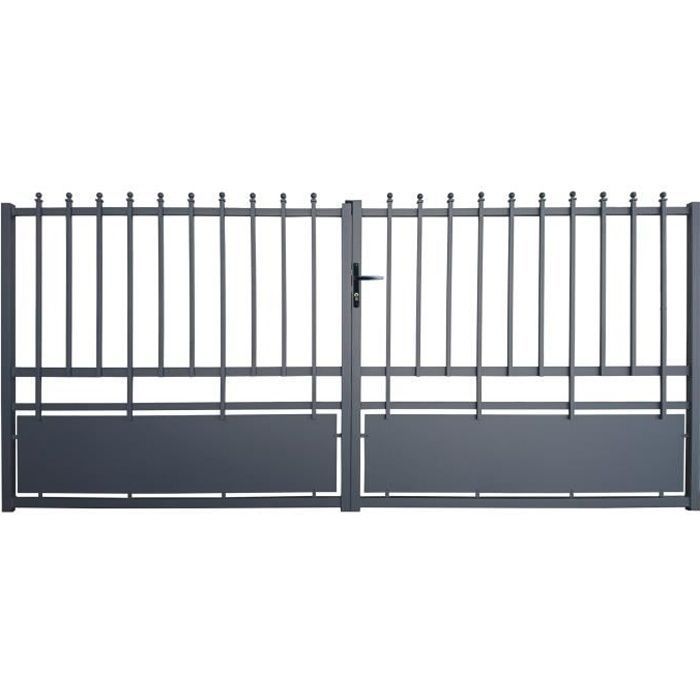 Compuerta de aluminio CH07 3m