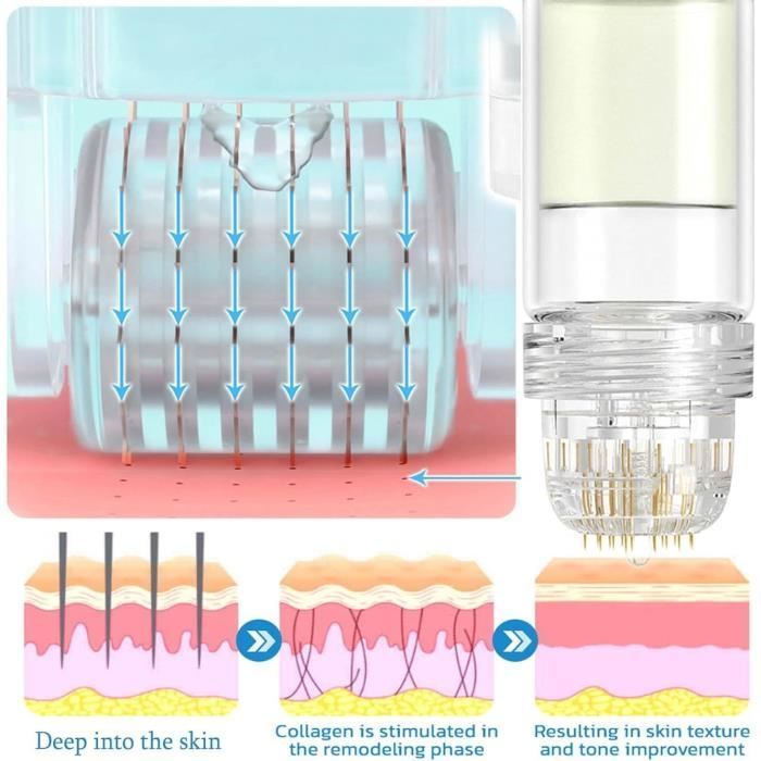 Système de micro-infusion pour visage, système de micro-infusion pour lèvres, système de micro-infusion, sérum d'acide hyaluronique