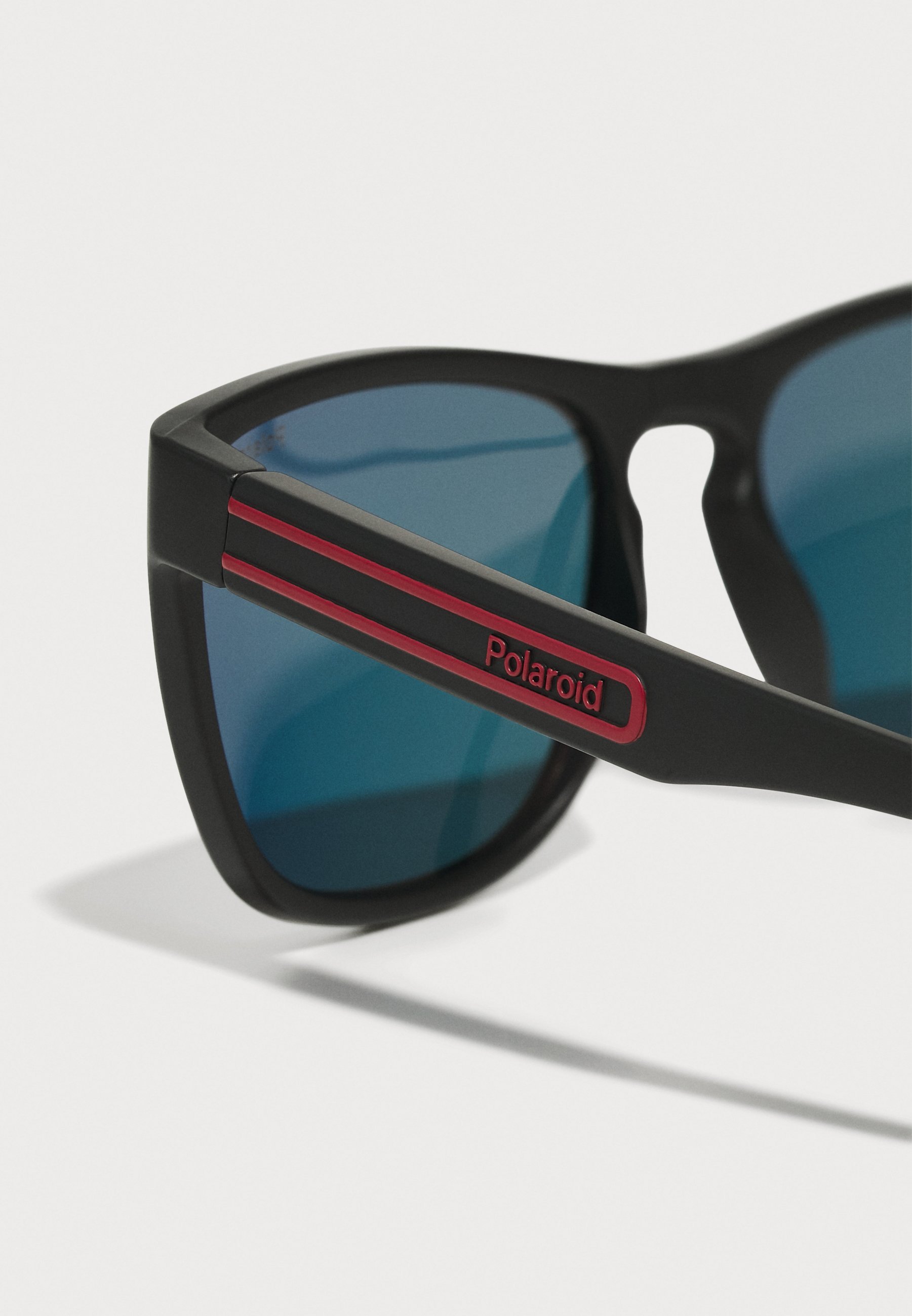 Polaroid UNISEX - Zonnebril - zwart/rood