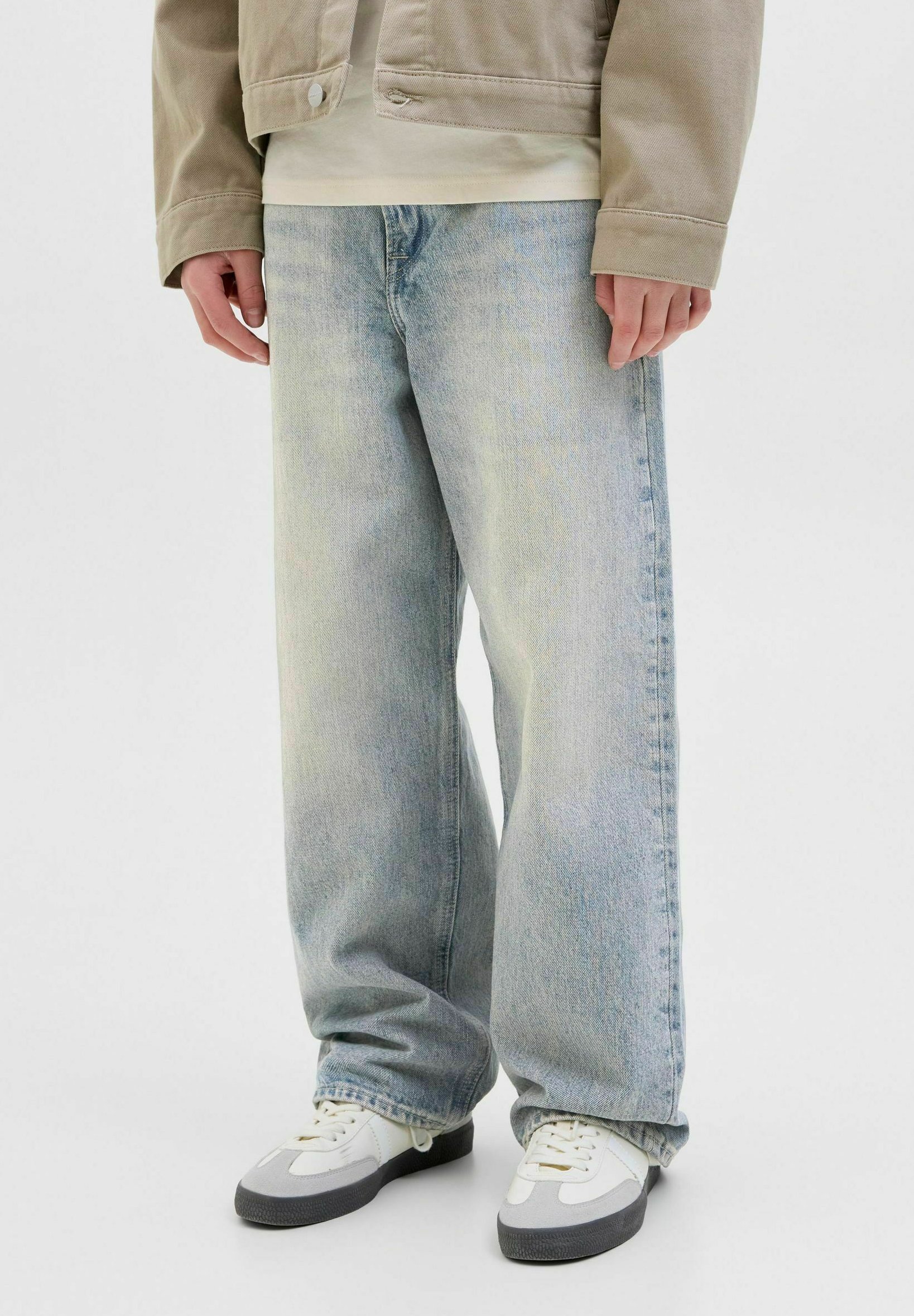 Jack & Jones Junior IALEX ORIGINAL - Relaxed fit jeans - blauwe denim