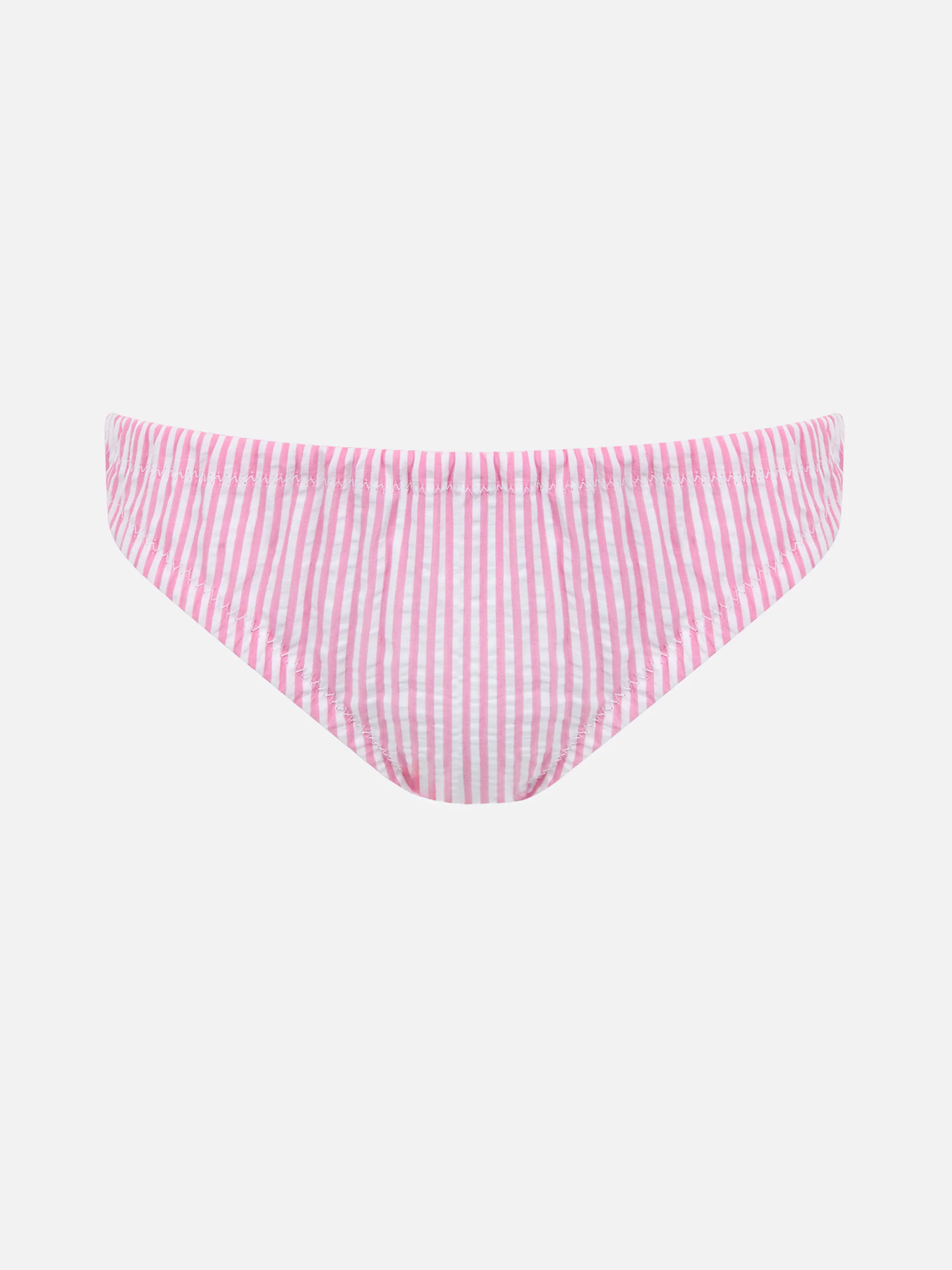 Slip da bagno da bambina in cotone Madame con fiocco e stampa Betsy |