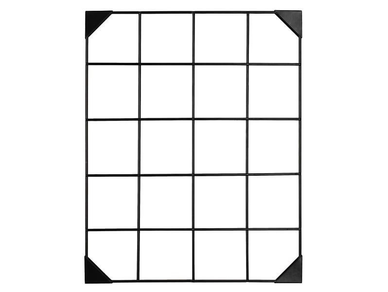 Kratka metalowa na zdjęcia Krado 40x50 cm czarna