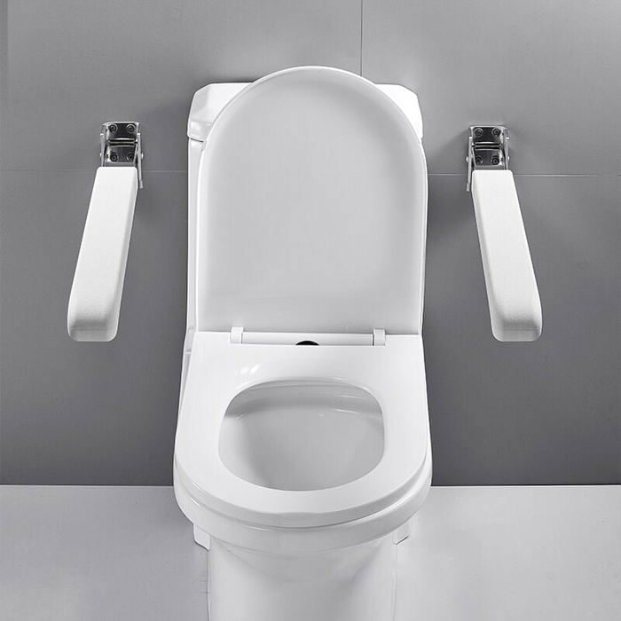 62 cm Haltegriff – Stehhilfe – Für barrierefreie Toiletten – Sicherheit für Menschen mit eingeschränkter Mobilität