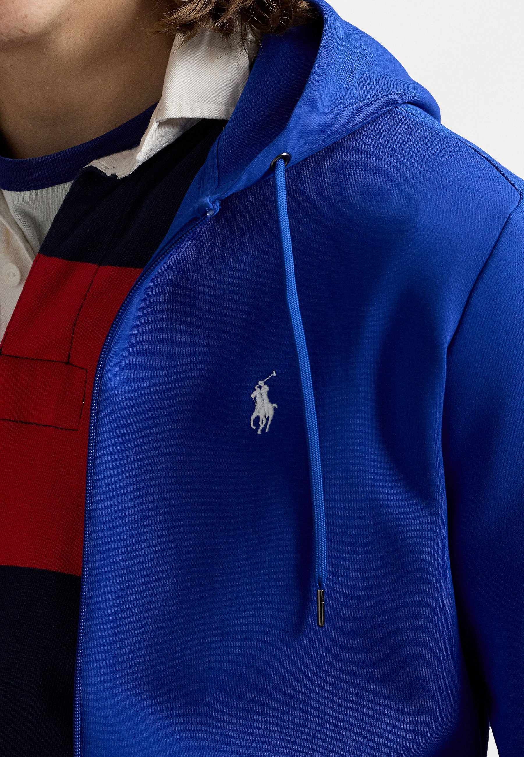 Felpa con cappuccio e zip intera Polo Ralph Lauren - Felpa con zip - stella di zaffiro