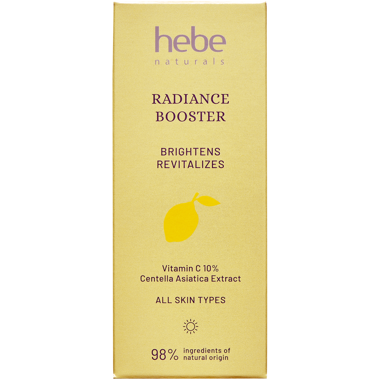 Hebe Naturals Udstrålingsbooster
