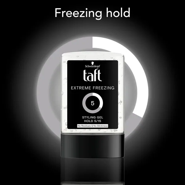 Taft Extreme Freezing Nivel 5 Haargel<br>300ml