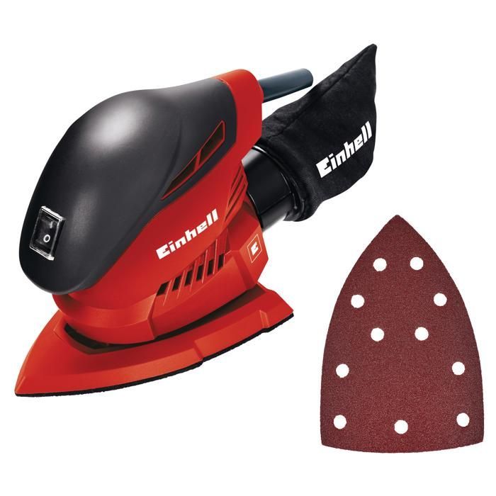 Einhell TH-OS 1016 Multi-Function Sander (100 W, Sanding Surface: 104 cm²) Supplied with an abrasive sheet
