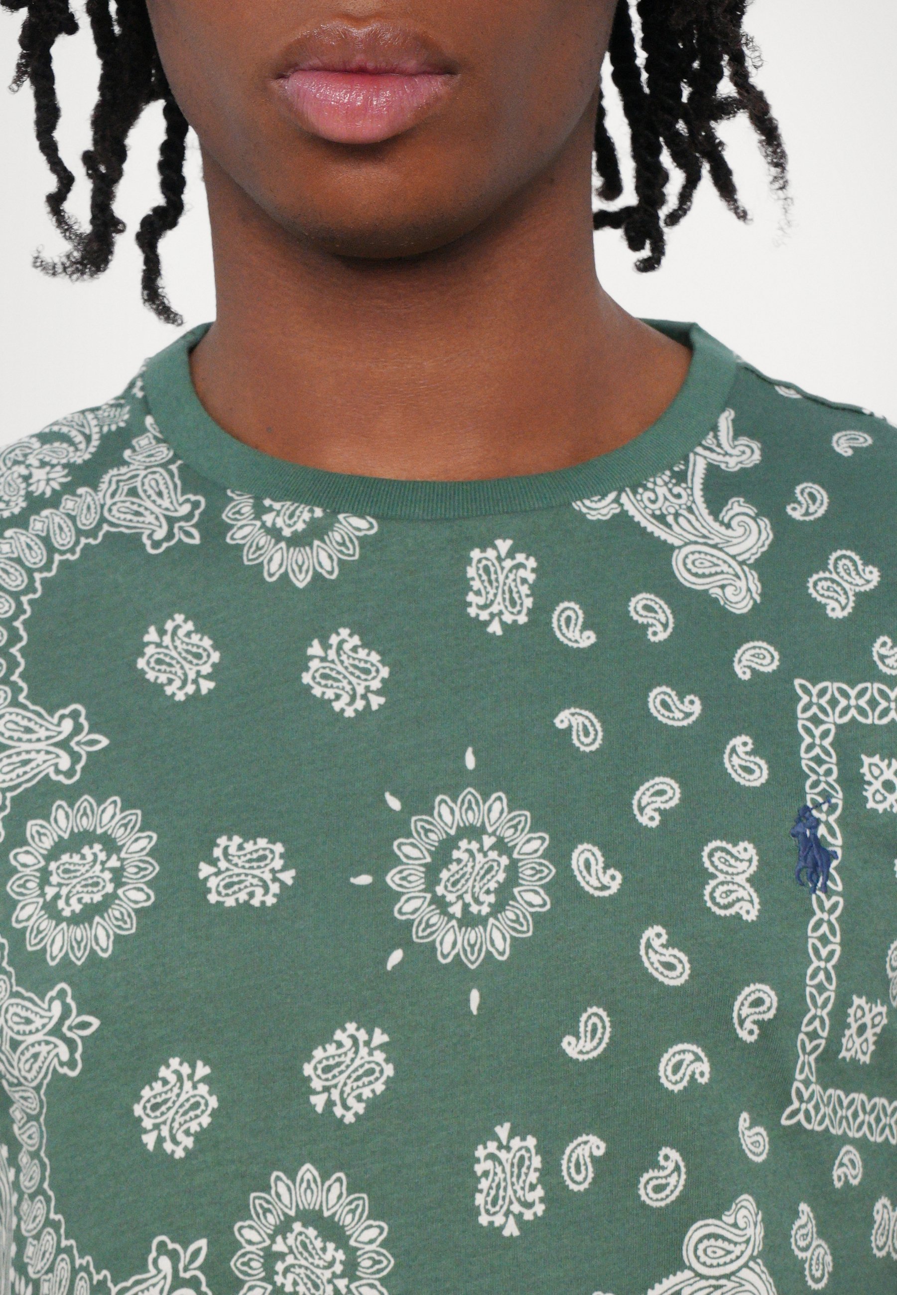 Polo Ralph Lauren T-shirt met korte mouwen en print - gewassen bosgroen