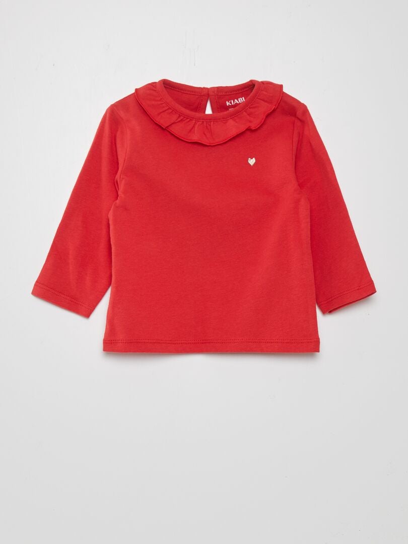 Camiseta de punto - ROJA