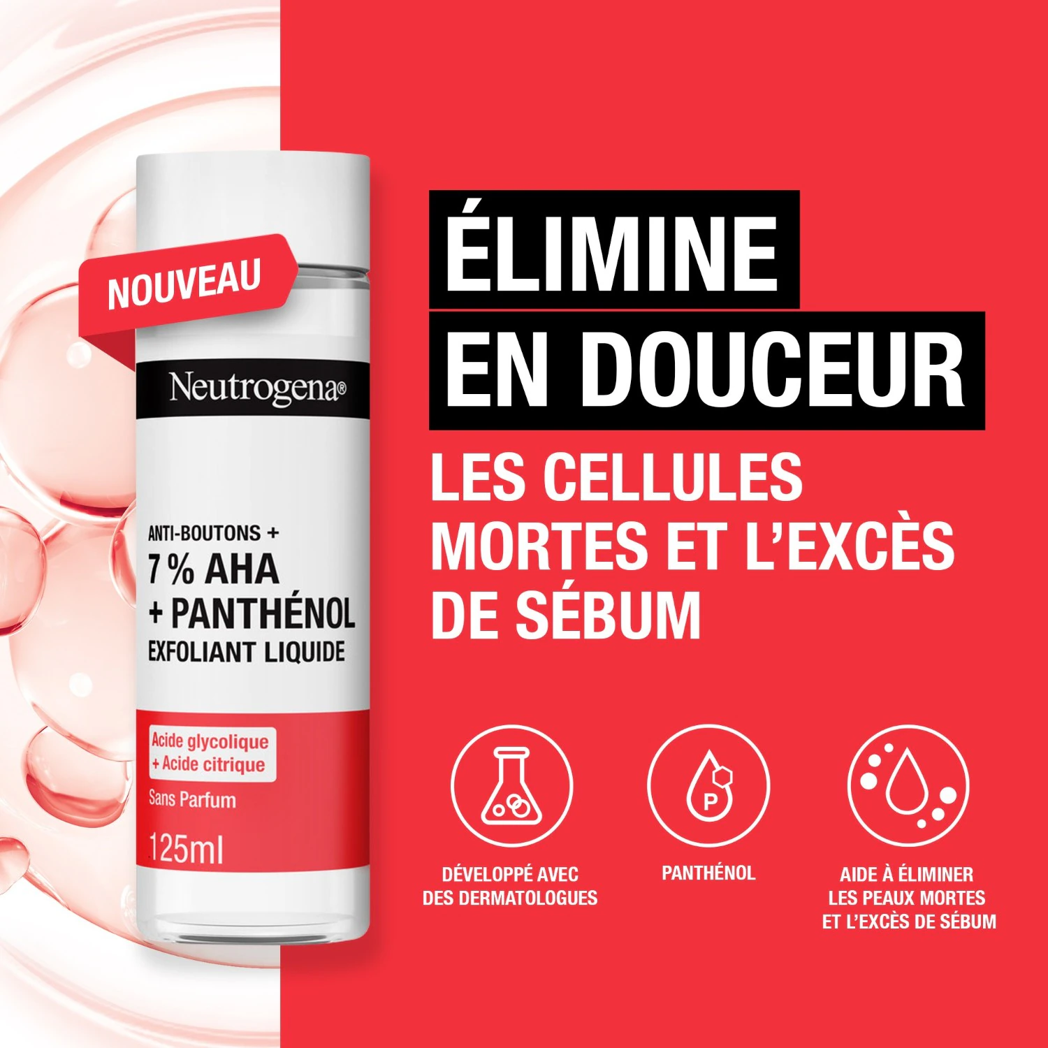 Neutrogena Anti-Boutons + Exfoliant Liquide