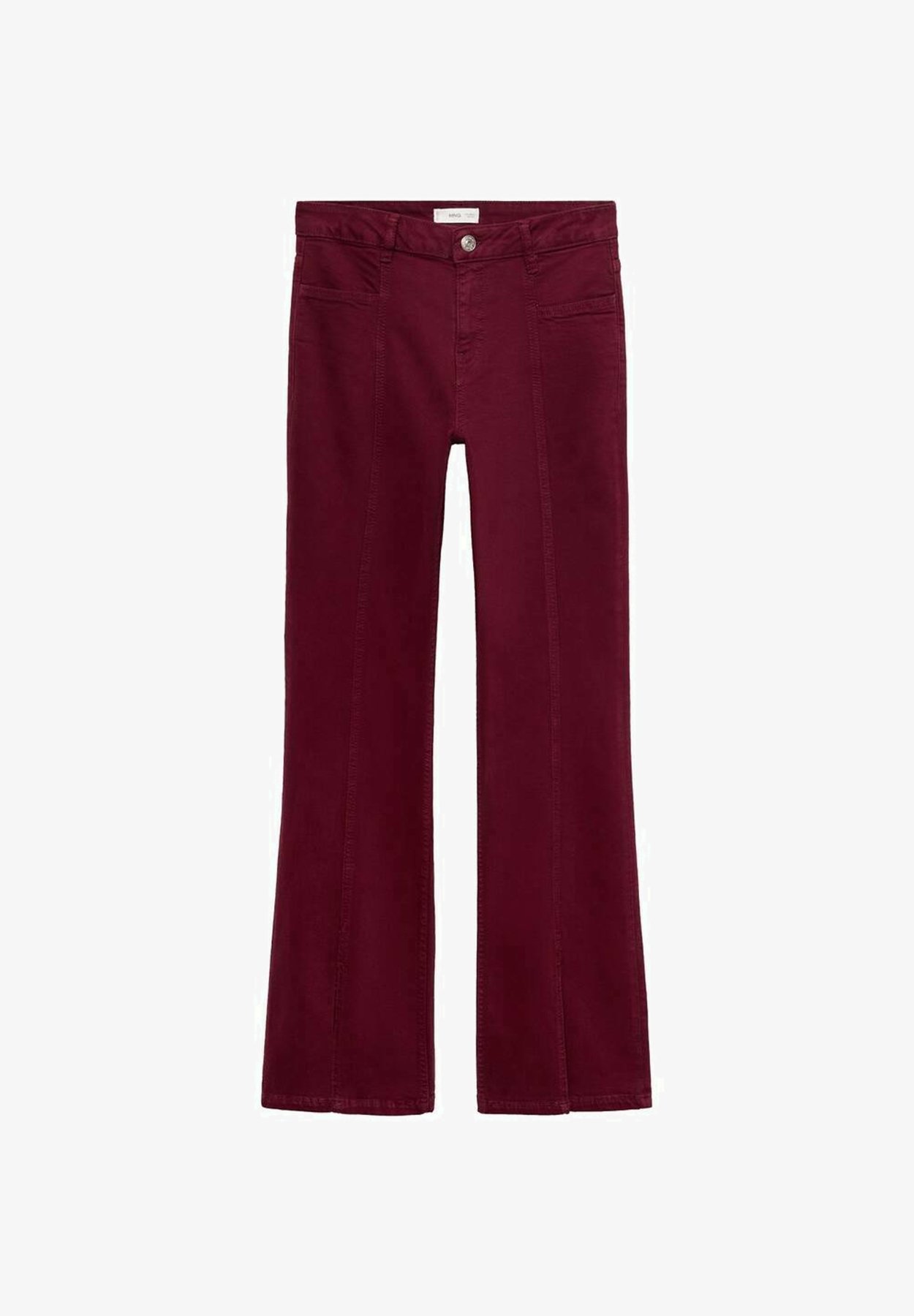 Mango Kids TEEN - Uitlopende jeans - bordeaux