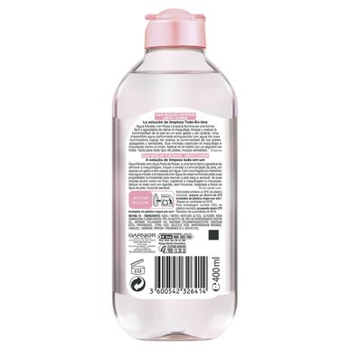 Garnier Rose Misellipuhdistusvesi herkälle iholle, 400ml