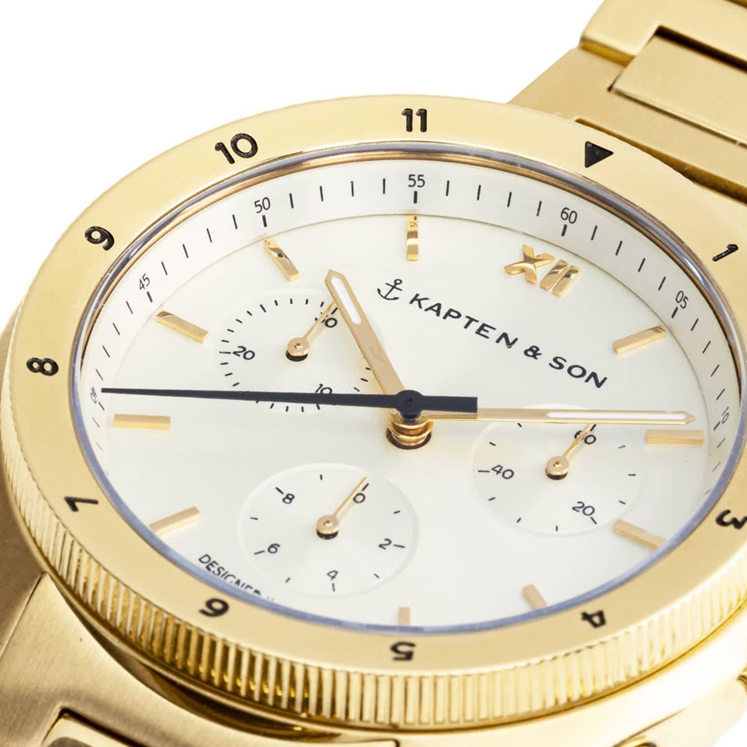 Rise Small Gold Steel