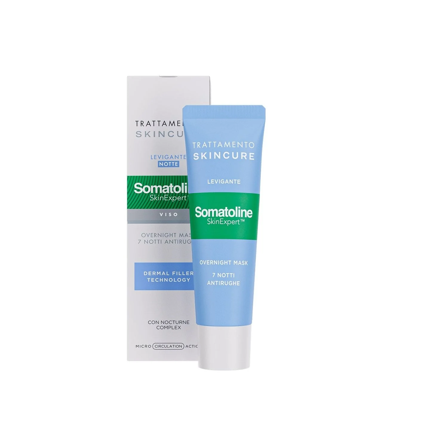 Skincure Overnight Mask Levigante - Maschera Anti-età viso, Tratt.viso notte antirughe