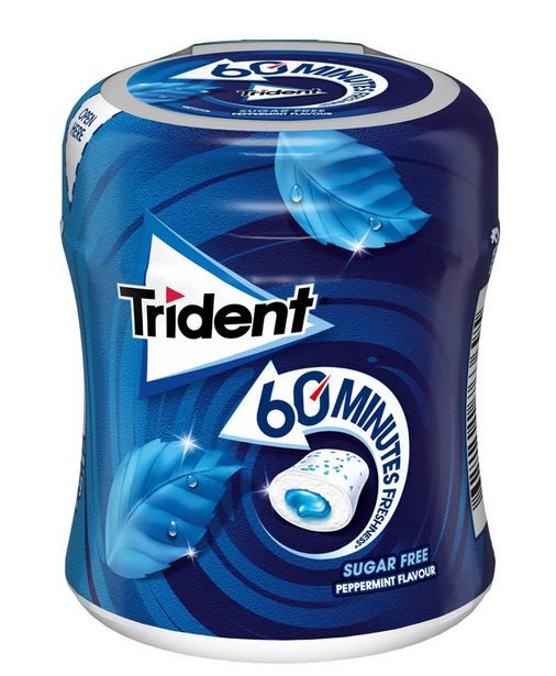Žuvačka s mätovou príchuťou 60 minút sviežosti Domov