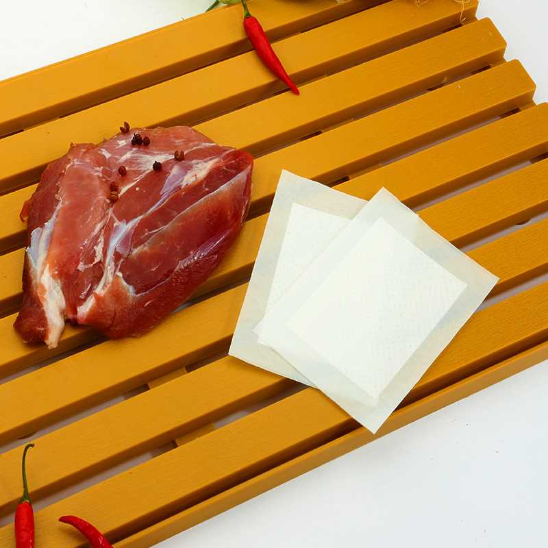Emballage haute absorption pour viande, fruits, poissons et volailles, coussin absorbant jetable anti-humidité