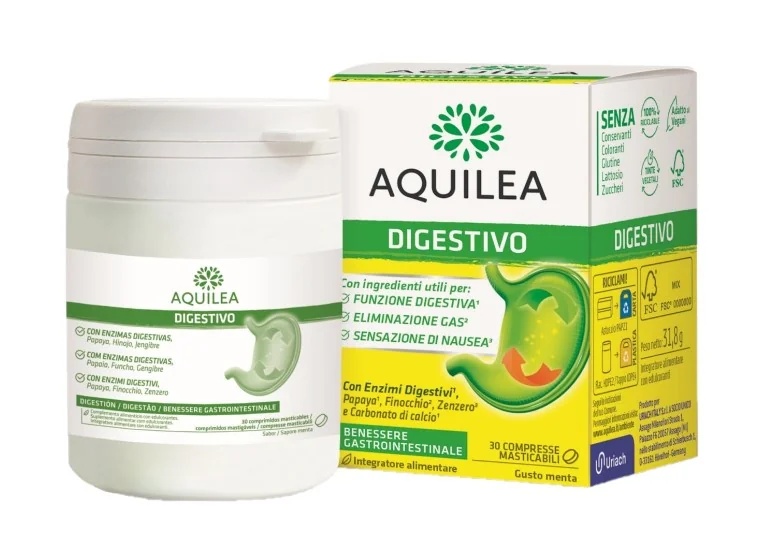 AQUILEA Aquilea Digestive 30 comprimés à croquer Fonction digestive