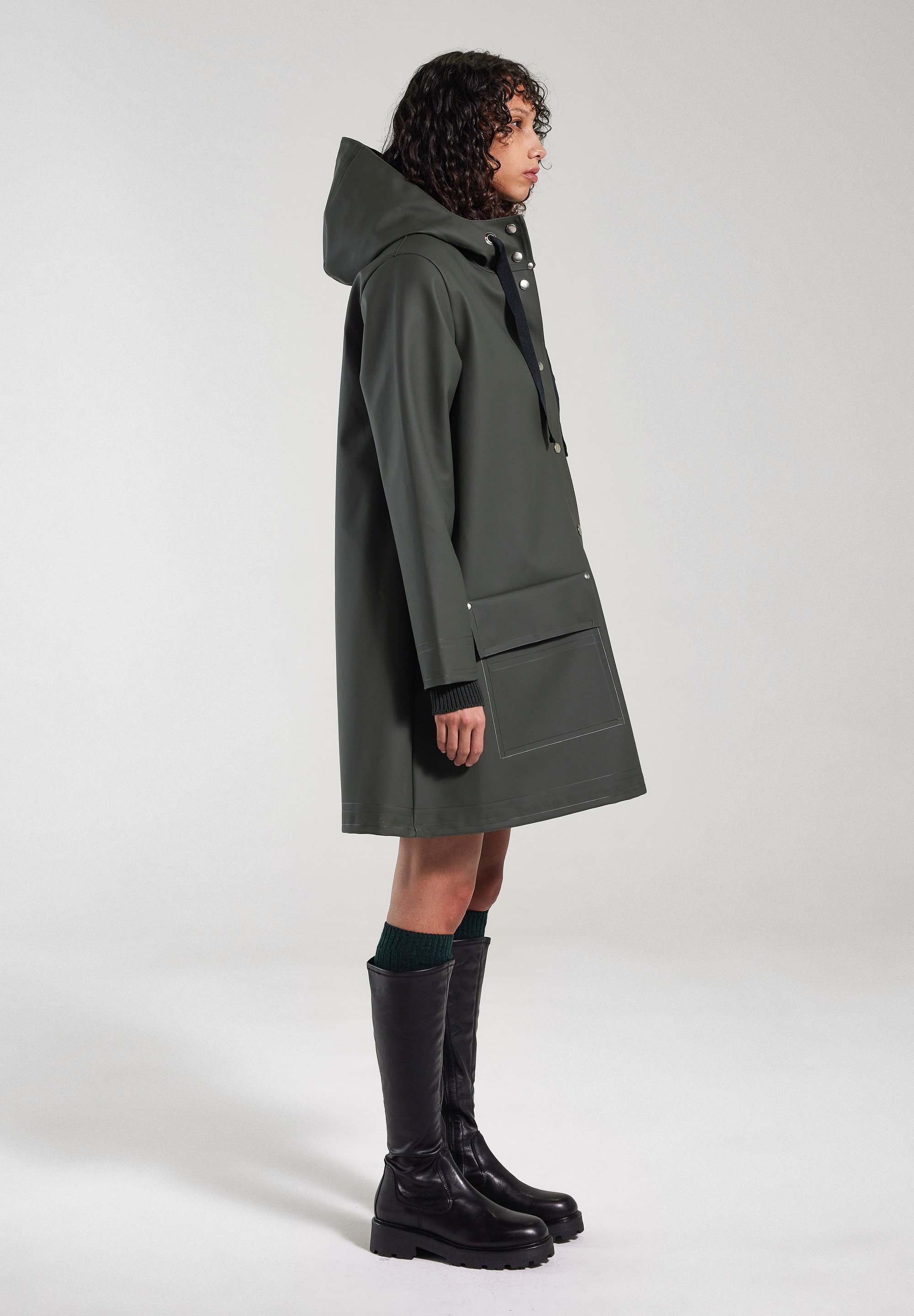 Stutterheim STUTTERHEIM X LYLE & SCOTT JACKET - Parka - groen