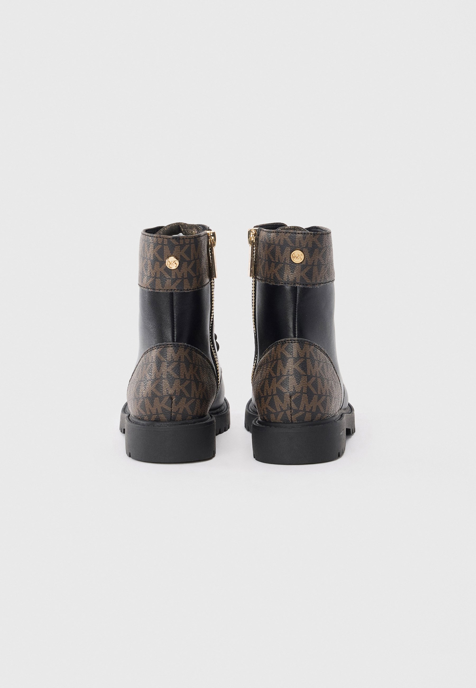 Michael Kors Kids MADELINE ALISTAIR - Enkellaarsjes met vetersluiting - zwart