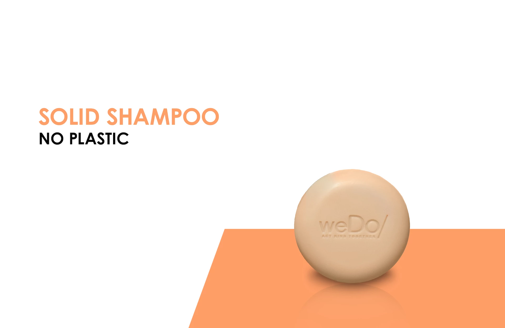 Šampon u čvrstom stanju 80 g - weDo Professional