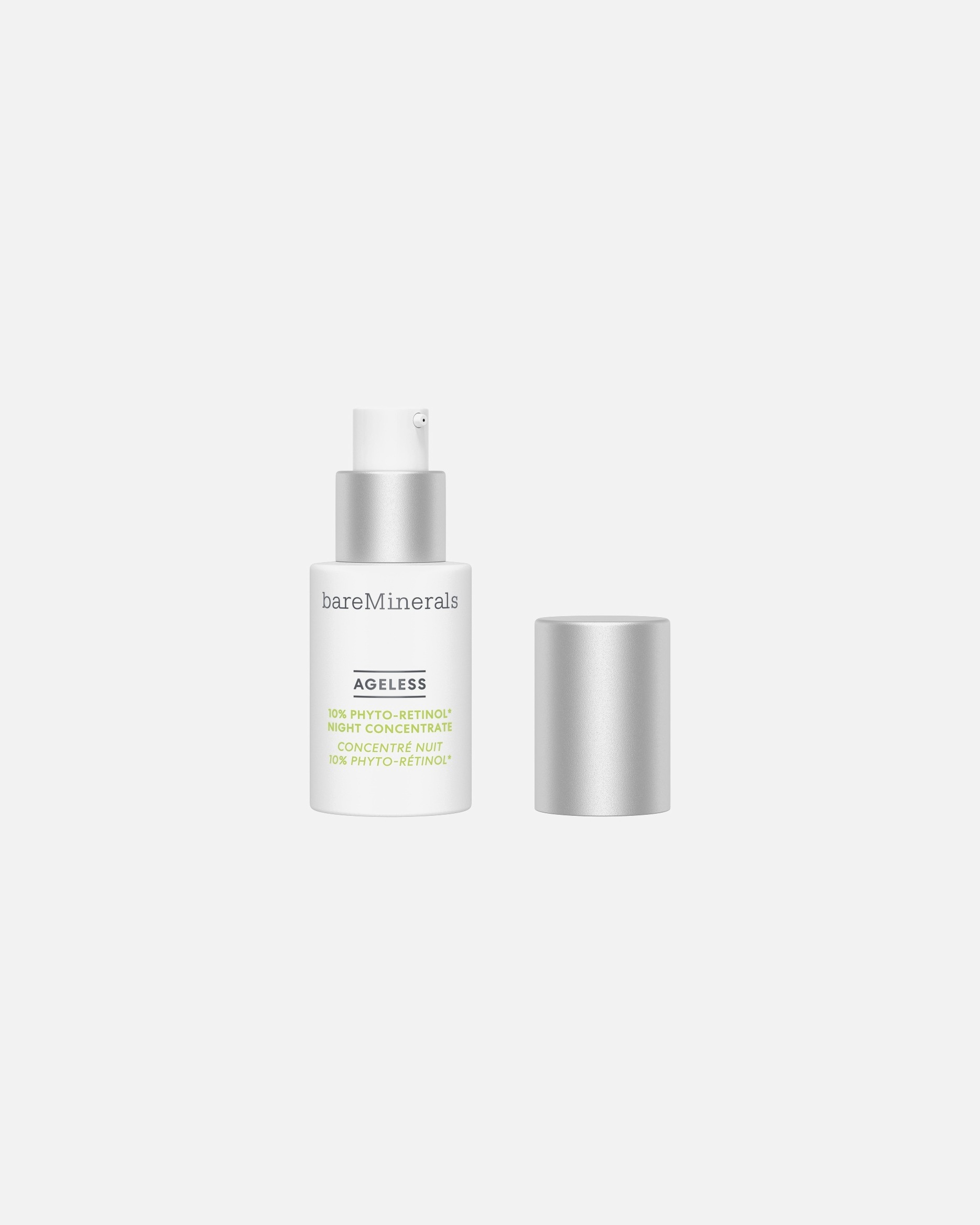 bareMinerals senėjimą stabdanti kaukė su 10 % fito-retinolio koncentratu nakčiai – 15 ml