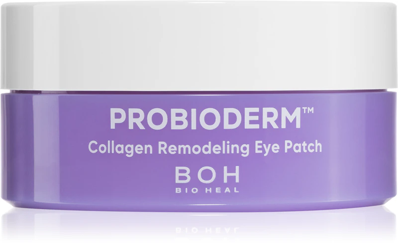 BIOHEAL BOH Probioderm Colágeno Remodelador para Área dos Olhos: adesivos de hidrogel para refrescar olhos cansados.