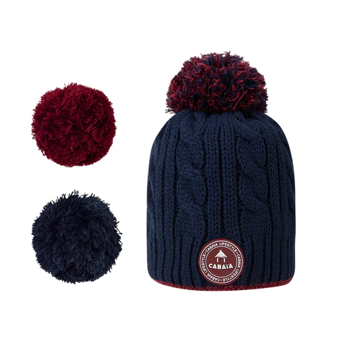 Cabaia Milky Navy marineblå lue