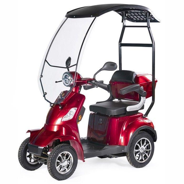 Monopattino elettrico per persone con mobilità ridotta, VELECO FASTER 1000 watt, batteria al piombo blu