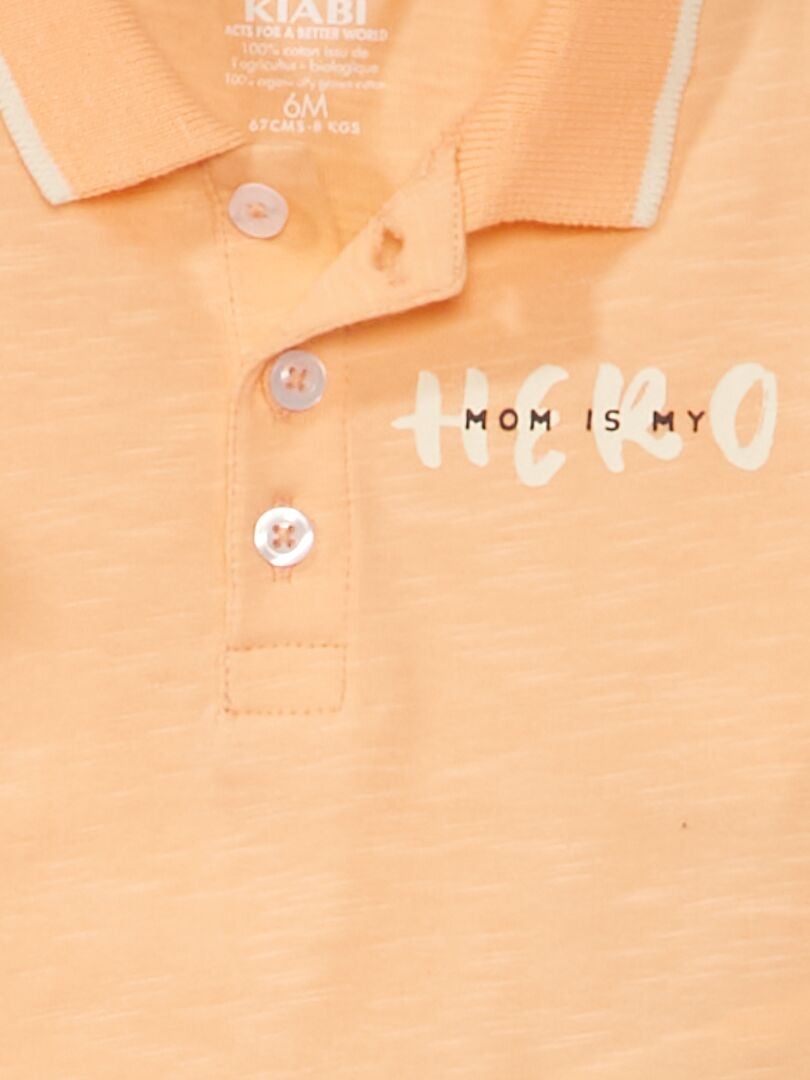Camisa Polo - LARANJA