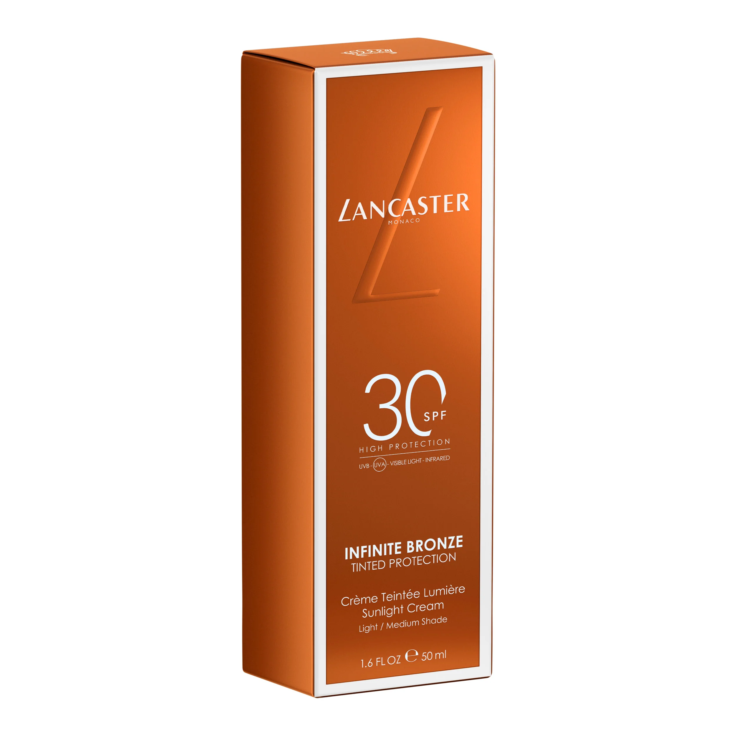 Lancaster Make-up Infinite Bronze Tinted Protection Sunlight Cream SPF30 - Make Up  Solare viso, Fondotinta crema