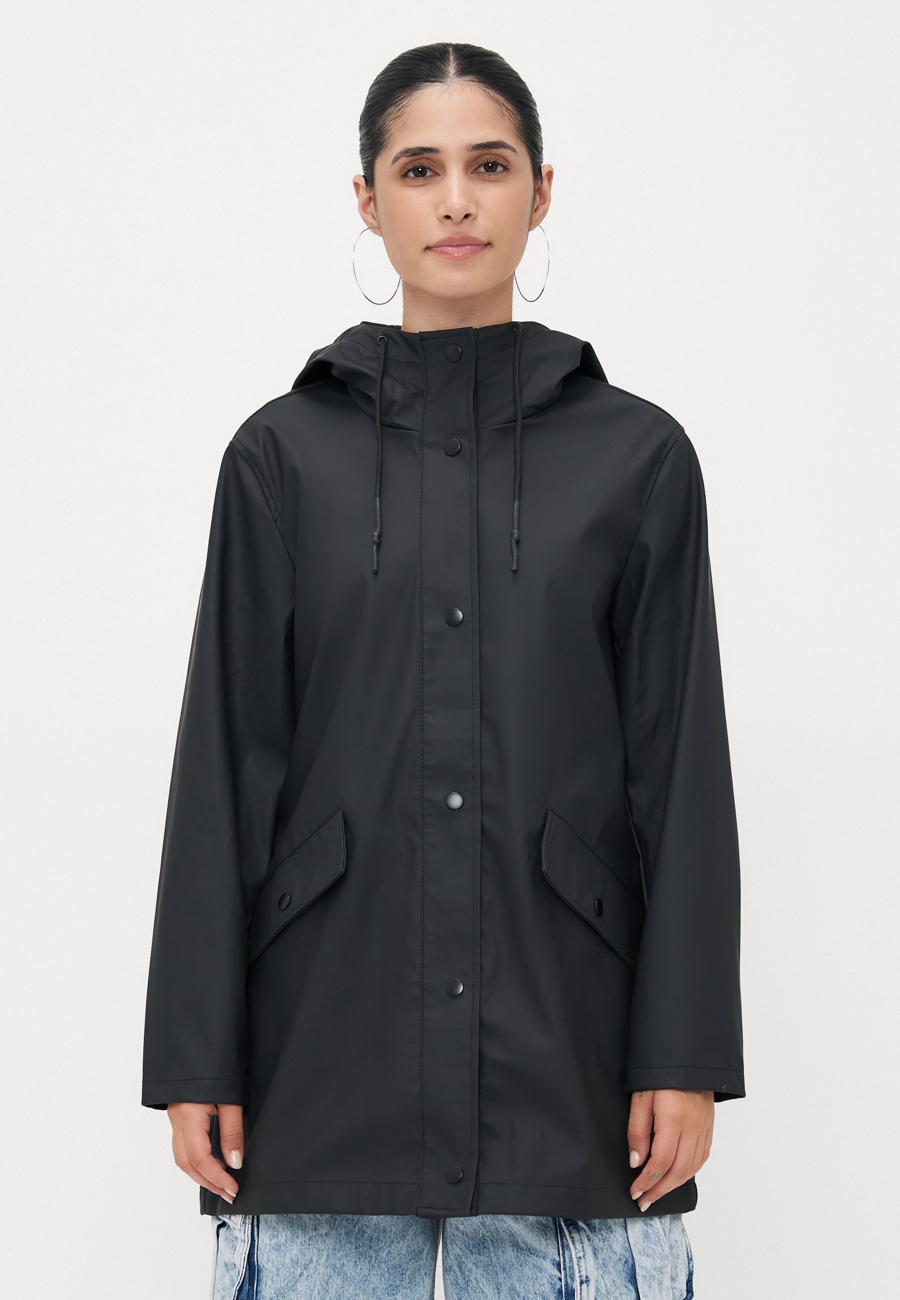 ONLY Petite ONLELISA REGENJAS - Parka - zwart