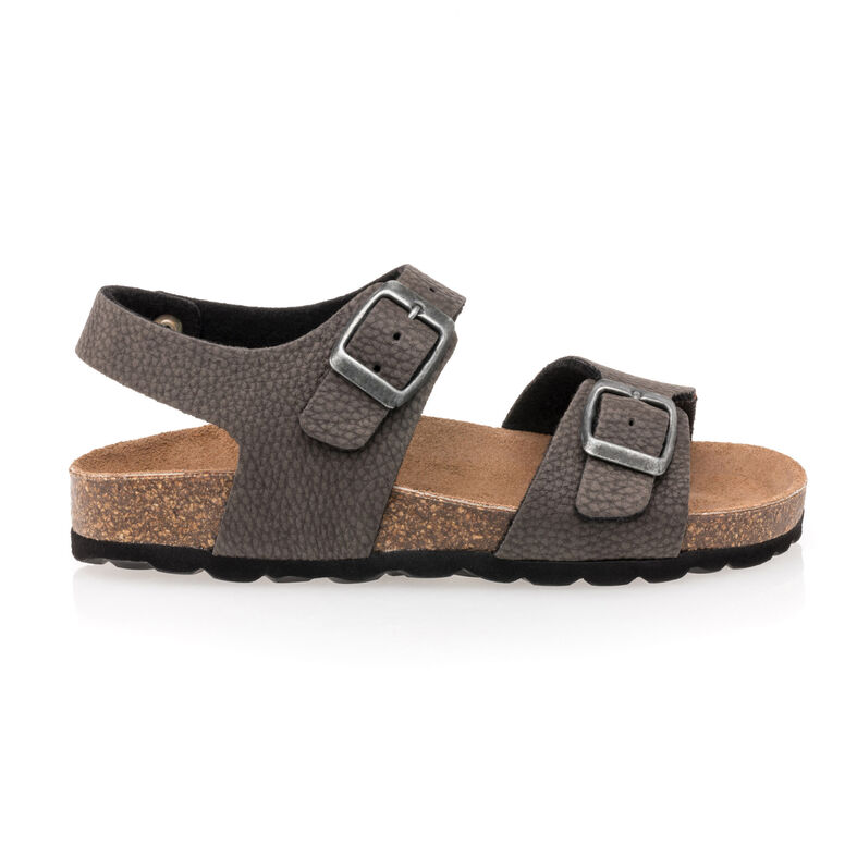 Sandalias marrones para niño / Zapatos de punta abierta
