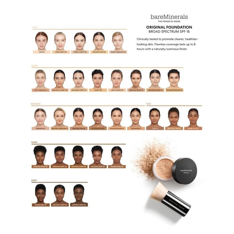 bareMinerals Foundation Original Losepuder-Foundation LSF 15 - 8 g
