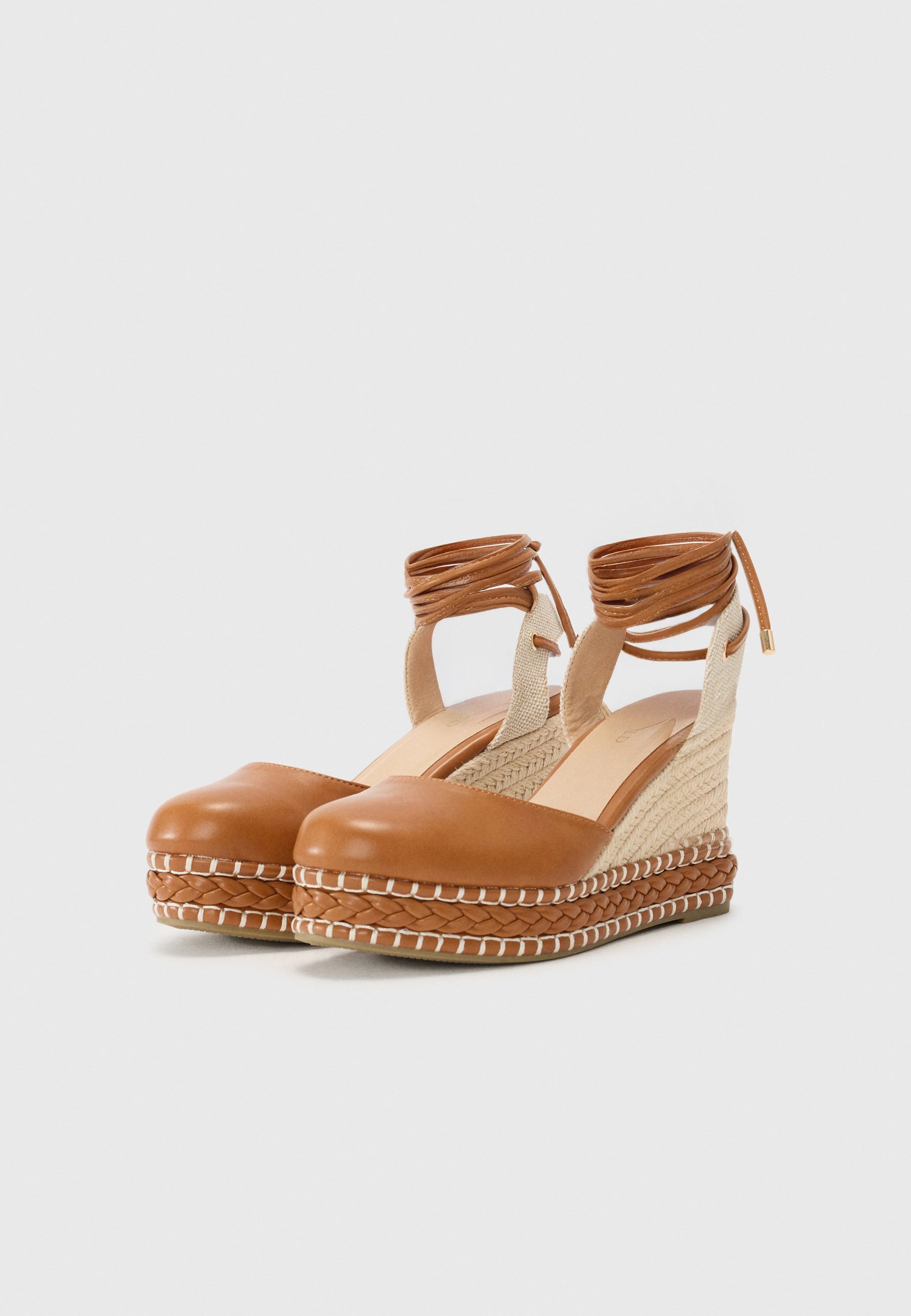 Anna Field Wedges - koňakové