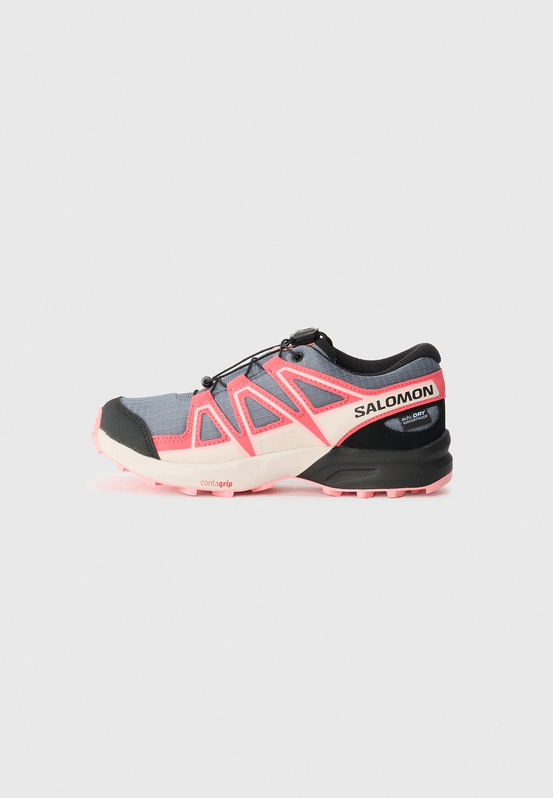 Salomon SPEEDCROSS UNISEX - Trekingové boty - black/white/grey