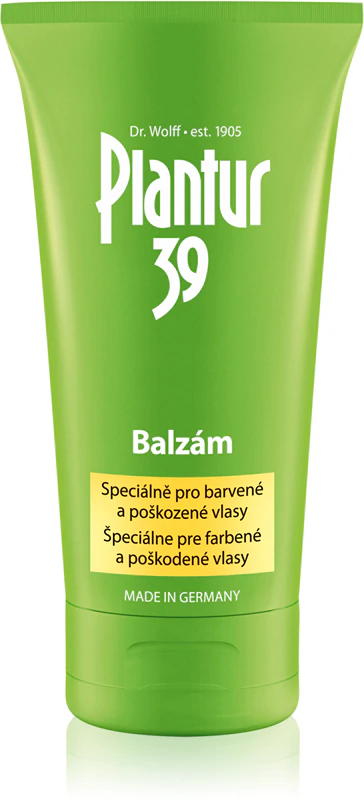 Bálsamo de cafeína Plantur 39 para cabelos coloridos e danificados
