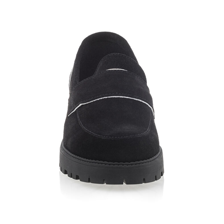 Damskie czarne mokasyny/buty żeglarskie