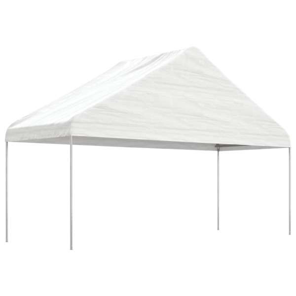 Altana imprezowa Biały 5.88 x 2.23 x 3.75 m Polietylen vidaXL