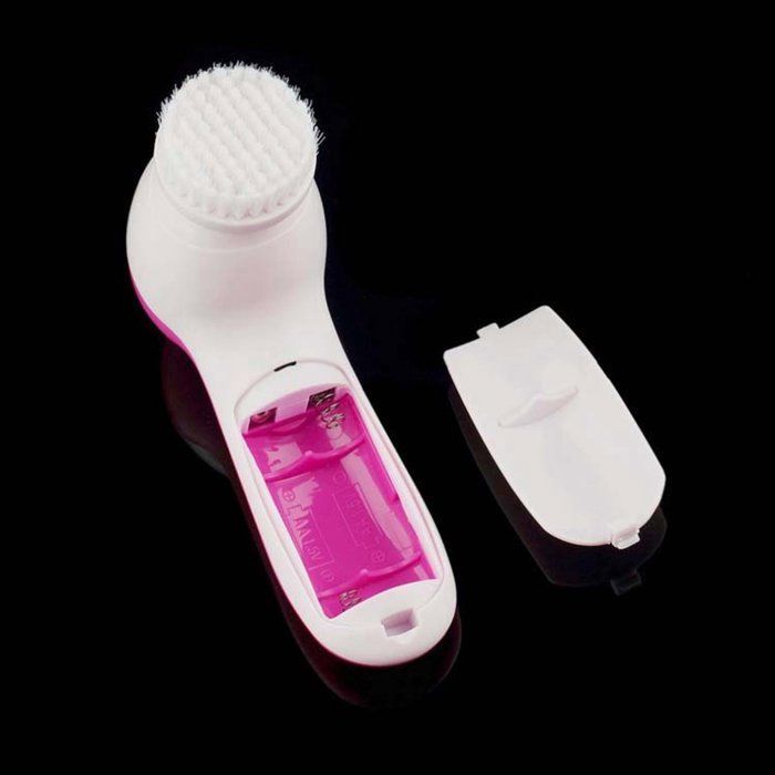 5-in-1 Electric Facial Cleansing Brush, Waterproof Electric Beauty Brush, Facial Cleansing Tool, Suitable for All