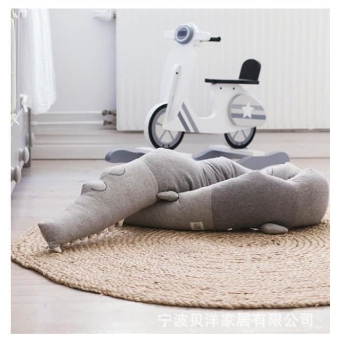 Protector transpirable para cuna, cojín para bebé con diseño de serpiente, protector de cuna de terciopelo, protector para cama de bebé — 190 cm (74,8
