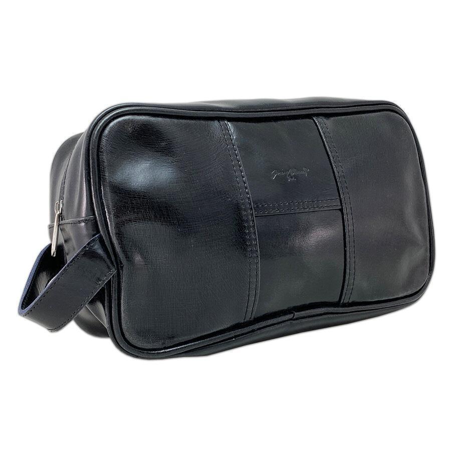 Douglas Accessories toaletna torbica od crne lakirane kože – 1 komad
