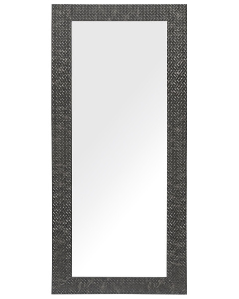 Lustro ścienne wiszące 50x130 czarne