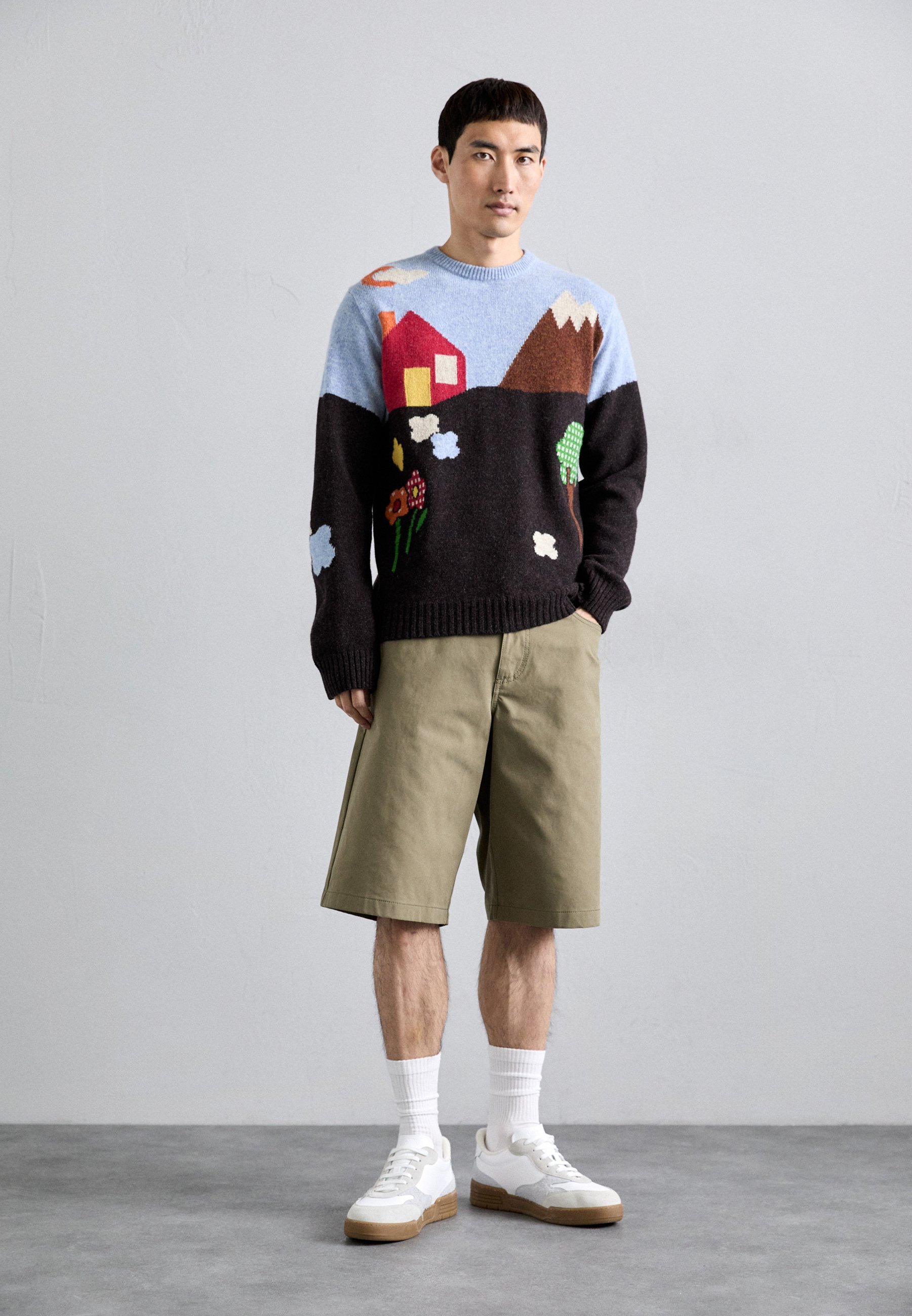 Short MOSCHINO TAPE vert