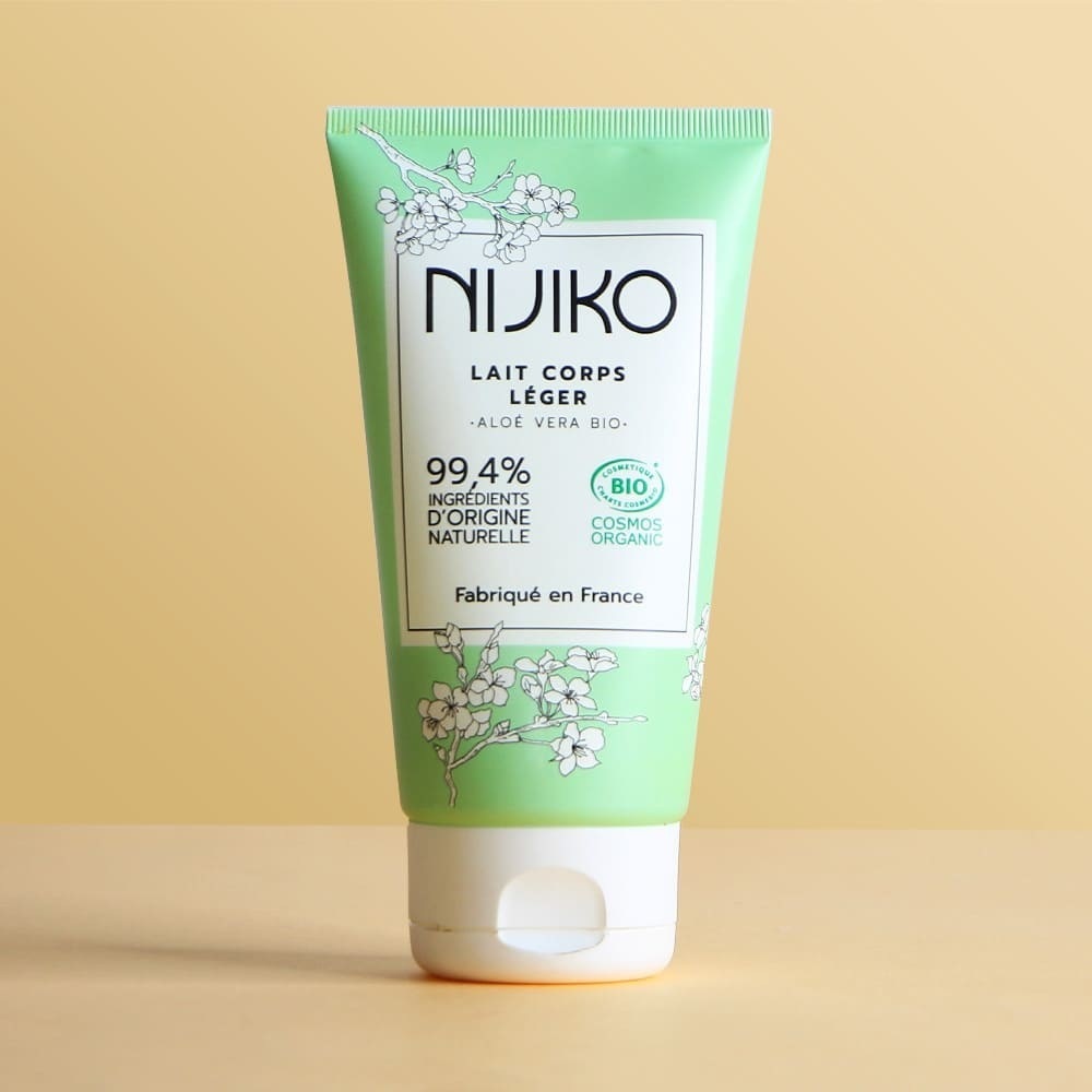 NIJIKO Lait Hydratant Bio à l'Aloe Vera