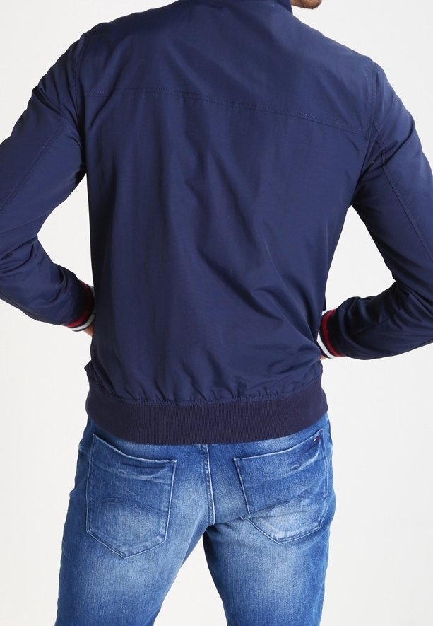 Tommy Jeans Sommerjakke - mørkeblå