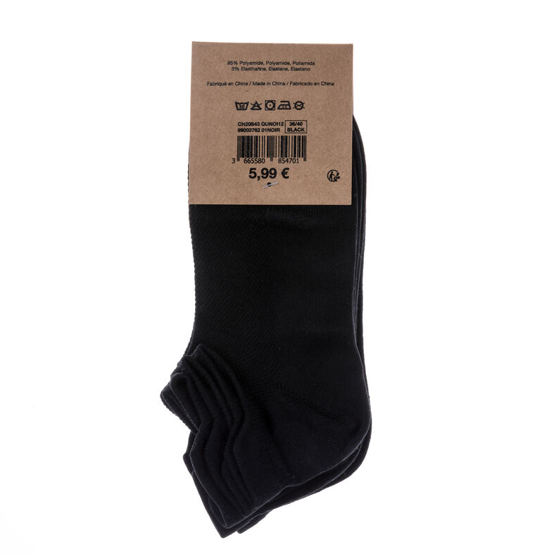 Calcetines y medias negras para mujer
