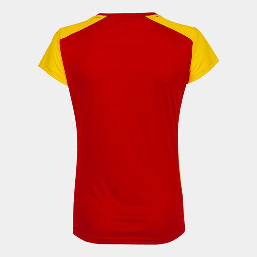 Camiseta Manga Corta Joma Record II Rojo Amarillo
