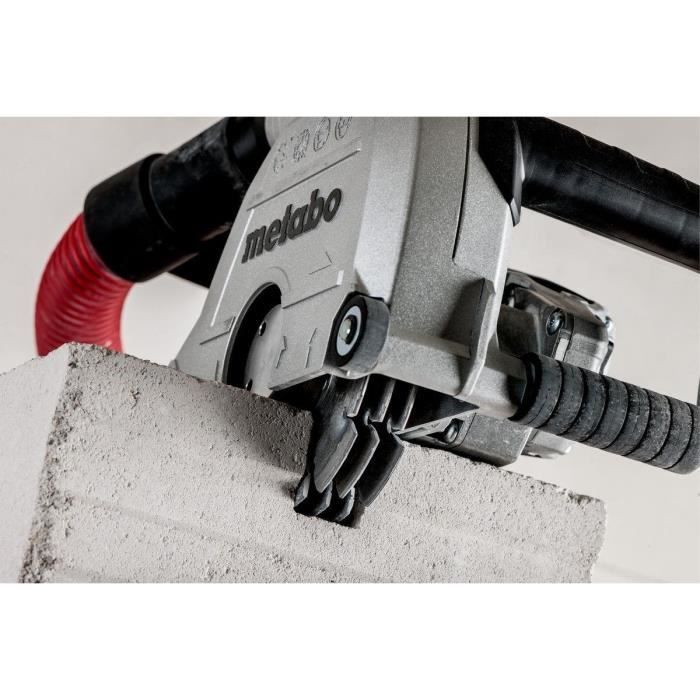 Concrete Grooving Machine - METABO - MFE 40 - 2 Diamond Grinding Wheels - Cutting Depth 40 mm - Corded
